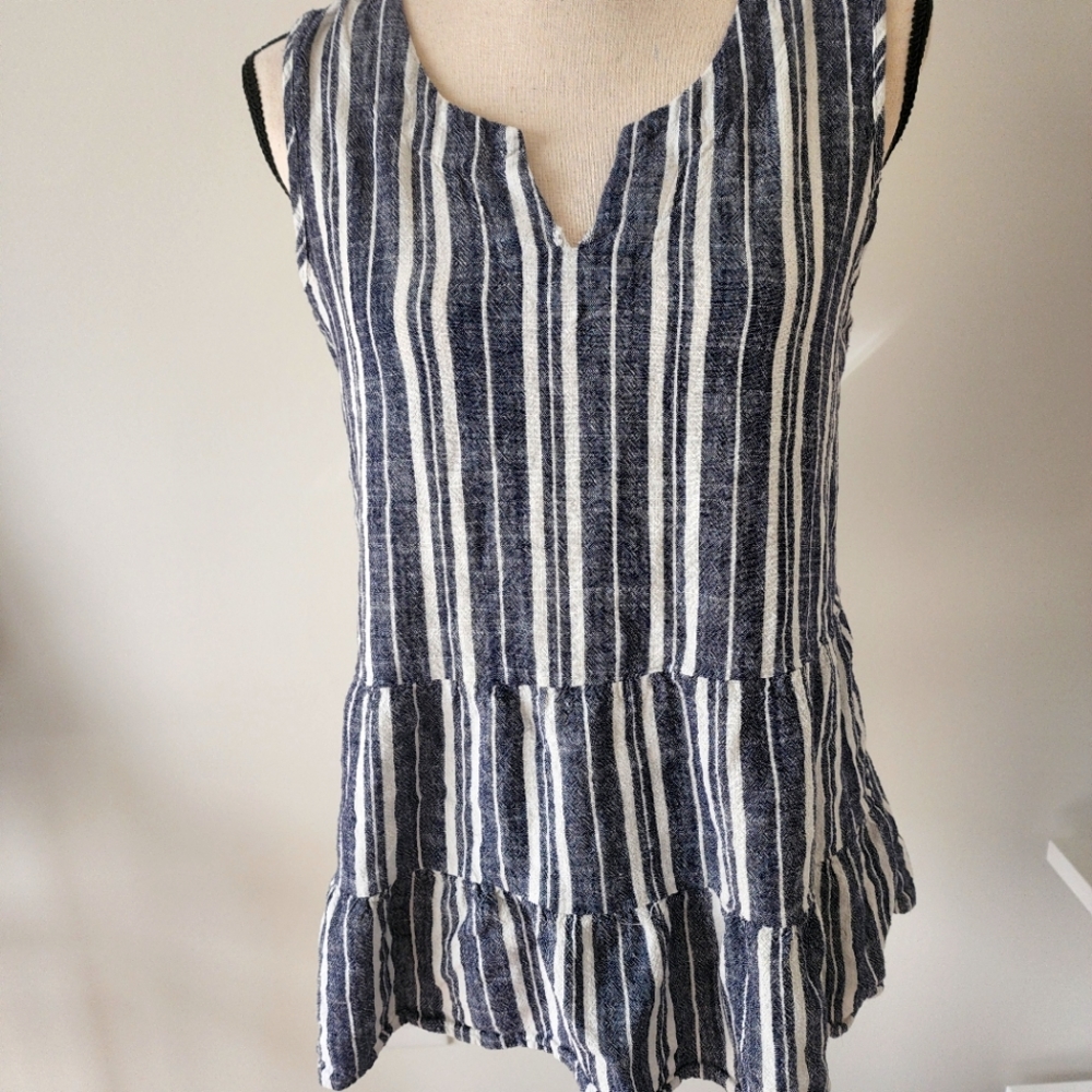 Como Vintage pullover sleeveless top size L